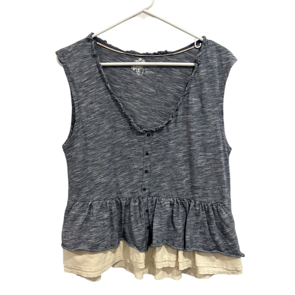 Anthropologie Pilcro Chrissy Babydoll Tank Top Medium - Picture 2 of 10
